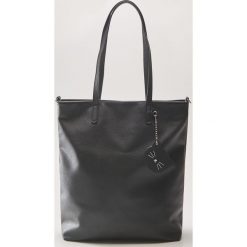 Torba shopper - Czarny. Czarne torby damskie na zakupy House, bez wzorów, bez dodatków. Za 59,99 zł.
