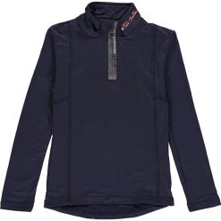 Koszulka funkcyjna w kolorze granatowym. Niebieskie t-shirty chłopięce Peak Mountain Kids, bez wzorów, z materiału, bez rękawów. W wyprzedaży za 79,95 zł.