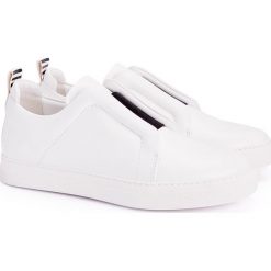 Pierre Hardy Sneakersy "Slider". Białe sneakersy męskie Inni Producenci, bez zapięcia. Za 799,00 zł.