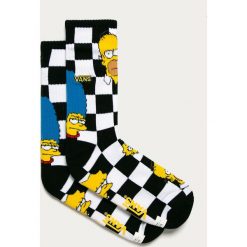 Vans - Skarpetki x The Simpsons. Czarne skarpetki męskie Vans, bez wzorów, z elastanu. Za 79,90 zł.