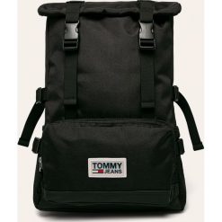 Tommy Jeans - Plecak. Czarne plecaki męskie Tommy Jeans, bez wzorów, z poliesteru. Za 429,90 zł.