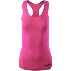 Hi-Tec Damska Koszulka Sportowa Lady Akira Beetroot Purple Pattern M. Fioletowe bluzki sportowe damskie Hi-tec, m, bez wzorów, z tkaniny, bez kołnierzyka, bez rękawów, bez kaptura, na fitness i siłownię. W wyprzedaży za 65,00 zł.