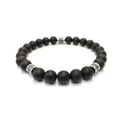 Kaminsky Design - Bransoletka BLACK ONYX. Czarne bransoletki męskie kaminskydesign, z onyksem. Za 125,00 zł.