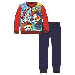 Disney By Arnetta Piżama Chłopięca Paw Patrol 92 Czerwony/Niebieski. Czerwone bielizna chłopięca Disney By Arnetta, z nadrukiem, bez rękawów. Za 45,00 zł.
