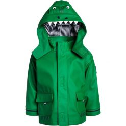 Kurtki chłopięce: JoJo Maman Bébé WATERPROOF DINOSAUR JACKET Kurtka przeciwdeszczowa green