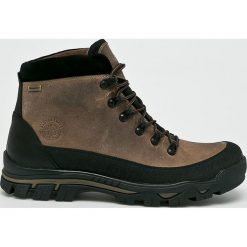 Badura - Buty. Czarne buty trekkingowe męskie marki Badura, z materiału, na sznurówki, outdoorowe. Za 329,90 zł.