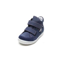 Pepino Girls Półbuty Lara Serduszka nautic (srednie) - niebieski - Gr.Moda (2 - 6 lat). Niebieskie buciki niemowlęce Pepino, ze skóry, bez zapięcia. Za 229,00 zł.
