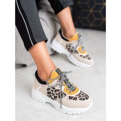 MODNE SNEAKERSY LEOPARD PRINT. Trampki i tenisówki damskie SHELOVET. Za 99,90 zł.