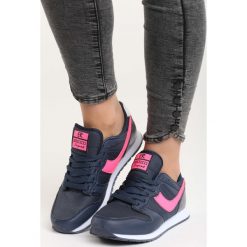 Buty sportowe damskie: Granatowe Buty Sportowe Plumkies