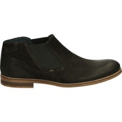Botki męskie - 864 JUM NERO. Czarne botki męskie Venezia, z nubiku. Za 249,00 zł.