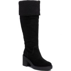 Kozaki GEOX - D Adrya M. B D949UB 023BH C9999 Black. Czarne kozaki damskie Geox, ze skóry, bez obcasa, na obcasie, bez zapięcia. W wyprzedaży za 609,00 zł.