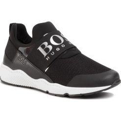 Sneakersy BOSS - J29H93 D 09B. Czarne półbuty dziewczęce Boss, na sznurówki. Za 499,00 zł.