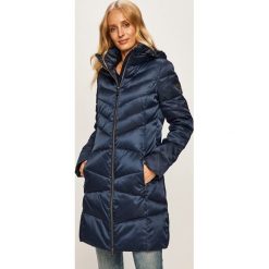 EA7 Emporio Armani - Kurtka puchowa. Niebieskie kurtki damskie EA7 Emporio Armani, s, bez wzorów, z poliesteru, długie. W wyprzedaży za 1199,00 zł.
