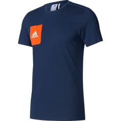 Adidas Koszulka męska Tiro 17 Tee granatowa r. XL (BQ2663). Niebieskie koszulki sportowe męskie Adidas, m. Za 93,20 zł.