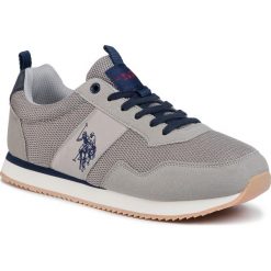 Sneakersy U.S. POLO ASSN. - Exte NOBIL4250S0/MH1 Grey. Szare sneakersy męskie U.S. Polo Assn., bez zapięcia. Za 289,00 zł.