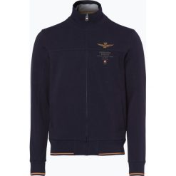 Bejsbolówki męskie: Aeronautica - Męska bluza rozpinana, niebieski
