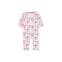 Name it Girls Śpioszki Doma pink dogwood - Gr.Niemowlę (0 - 6 miesięcy). Różowe śpiochy niemowlęce marki Name it, z elastanu. Za 84,99 zł.