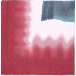 Bordowo-Zielony Szalik Blurred Colors. Czerwone szaliki damskie marki other. Za 39,99 zł.