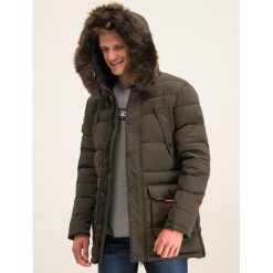 Parka Superdry Chinook M5000009A. Zielone kurtki męskie Superdry, m, bez wzorów, z poliesteru, bez kaptura. W wyprzedaży za 479,00 zł.