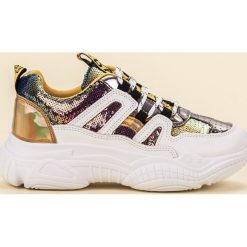Ax Boxing Sneakersy Z Cekinami. Szare sneakersy damskie AX BOXING. Za 117,80 zł.