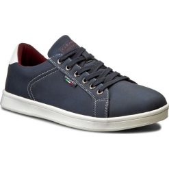 Sneakersy GINO LANETTI - MP07-16901-02 Granatowy. Niebieskie sneakersy męskie marki Gino Lanetti, na co dzień, bez wzorów, ze skóry ekologicznej, bez zapięcia. Za 119,99 zł.