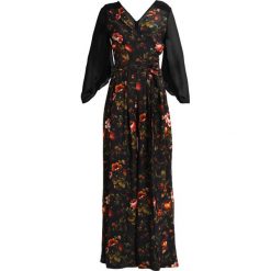 Finery London SANDRINGHAM IN LOTUS FOREST Kombinezon black. Czarne spodnie damskie marki Finery London, z wiskozy. W wyprzedaży za 472,45 zł.