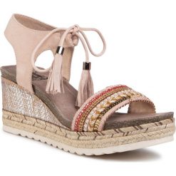 Espadryle XTI - 34276 Nude. Brązowe espadryle damskie Xti, bez wzorów, z tworzywa sztucznego, bez obcasa, na obcasie. W wyprzedaży za 189,00 zł.