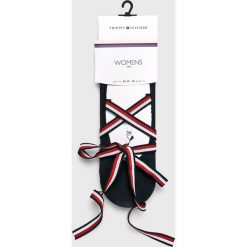 Tommy Hilfiger - Skarpetki. Niebieskie skarpetki damskie marki TOMMY HILFIGER, z elastanu. Za 39,90 zł.