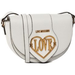 Torebka LOVE MOSCHINO - JC4297PP0AKT0100 Bianco. Białe listonoszki damskie Love Moschino, bez wzorów, ze skóry ekologicznej, bez dodatków. W wyprzedaży za 859,00 zł.