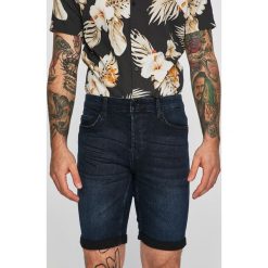 Only & Sons - Szorty. Niebieskie spodenki i szorty męskie Only & Sons, bez wzorów, z elastanu, casualowe. W wyprzedaży za 49,90 zł.