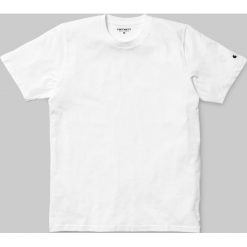 S/S Base T-Shirt. Białe t-shirty męskie marki Carhartt, s. Za 44,00 zł.