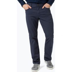 BRAX - Spodnie męskie – Cooper Fancy, niebieski. Niebieskie spodnie męskie marki BRAX, m, bez wzorów, z bawełny. Za 379,95 zł.