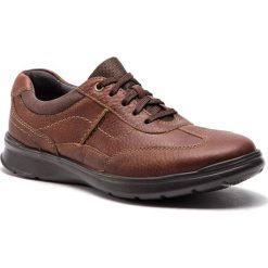 Półbuty CLARKS - Cotrell Style 261315647 Tobacco Style. Brązowe półbuty skórzane męskie Clarks. W wyprzedaży za 209,00 zł.