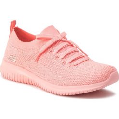 Buty SKECHERS - Pastel Party 13098/CRL Coral. Różowe buty sportowe damskie Skechers, z aplikacjami, z tworzywa sztucznego, sportowe, na fitness i siłownię. Za 299,99 zł.