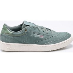 Reebok Classic - Buty Club. Zielone buty sportowe męskie Reebok Classic, ze skóry, na sznurówki, reebok classic. W wyprzedaży za 219,90 zł.