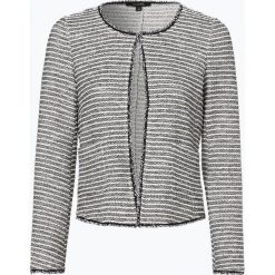 Comma - Kardigan damski, szary. Szare swetry damskie comma, w paski, eleganckie, bez rękawów, bez kaptura. Za 279,95 zł.