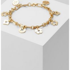 Bransoletki damskie: Tory Burch GEO CHARM BRACELET Bransoletka goldcoloured
