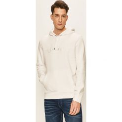 S. Oliver - Bluza. Szare bluzy męskie S.Oliver, s, z aplikacjami, z elastanu, z kapturem, bez rękawów, z kapturem. W wyprzedaży za 129,90 zł.