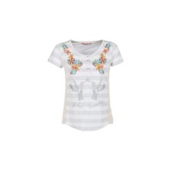 T-shirty z krótkim rękawem Desigual TEDIREA. Białe t-shirty damskie Desigual, l. Za 168,35 zł.