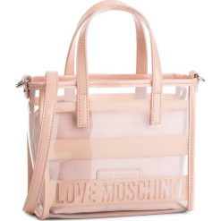 Torebka LOVE MOSCHINO - JC4326PP06KW100A Pin Grain/Fur Nero. Czerwone torebki klasyczne damskie Love Moschino, z materiału. W wyprzedaży za 479,00 zł.