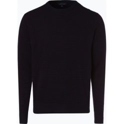 Andrew James - Sweter męski z dodatkiem kaszmiru, niebieski. Niebieskie swetry męskie marki Andrew James, m, bez wzorów, z wełny, eleganckie, bez kołnierzyka, bez kaptura. Za 249,95 zł.