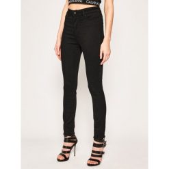 Jeansy Skinny Fit TOMMY HILFIGER Harlem Ultra WW0WW26465. Czarne jeansy damskie TOMMY HILFIGER. W wyprzedaży za 339,00 zł.