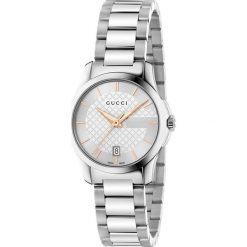 ZEGAREK GUCCI G-Timeless YA126523. Białe zegarki damskie GUCCI. Za 3190,00 zł.