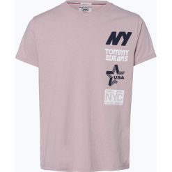 T-shirty męskie: Tommy Jeans – T-shirt męski, różowy