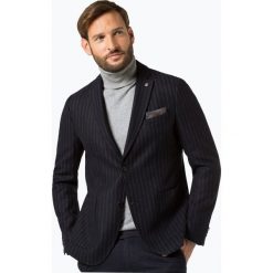 CG - Marynarka męska – Chris, niebieski. Niebieskie marynarki męskie slim fit CG, w paski, z materiału. Za 999,95 zł.