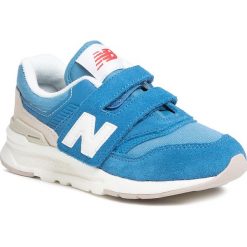 Sneakersy NEW BALANCE - PZ997HBQ Niebieski. Niebieskie trampki chłopięce New Balance, bez wzorów, z zamszu, na rzepy. W wyprzedaży za 159,00 zł.