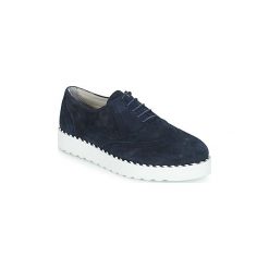 Derby Ippon Vintage ANDY FLYBOAT. Niebieskie półbuty damskie marki Ippon Vintage, bez wzorów, vintage, bez obcasa, bez zapięcia. Za 749,00 zł.