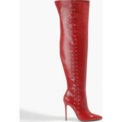Kozaki czerwone Elena. Czerwone buty zimowe damskie Badura. Za 471,99 zł.