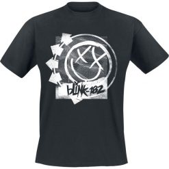 Blink 182 Rippled T-Shirt czarny. Czarne t-shirty męskie z nadrukiem Blink 182, l, z okrągłym kołnierzem. Za 74,90 zł.