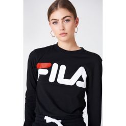 FILA T-shirt z długim rękawem Classic Logo - Black. Czarne t-shirty męskie Fila, s, z okrągłym kołnierzem. Za 141,95 zł.